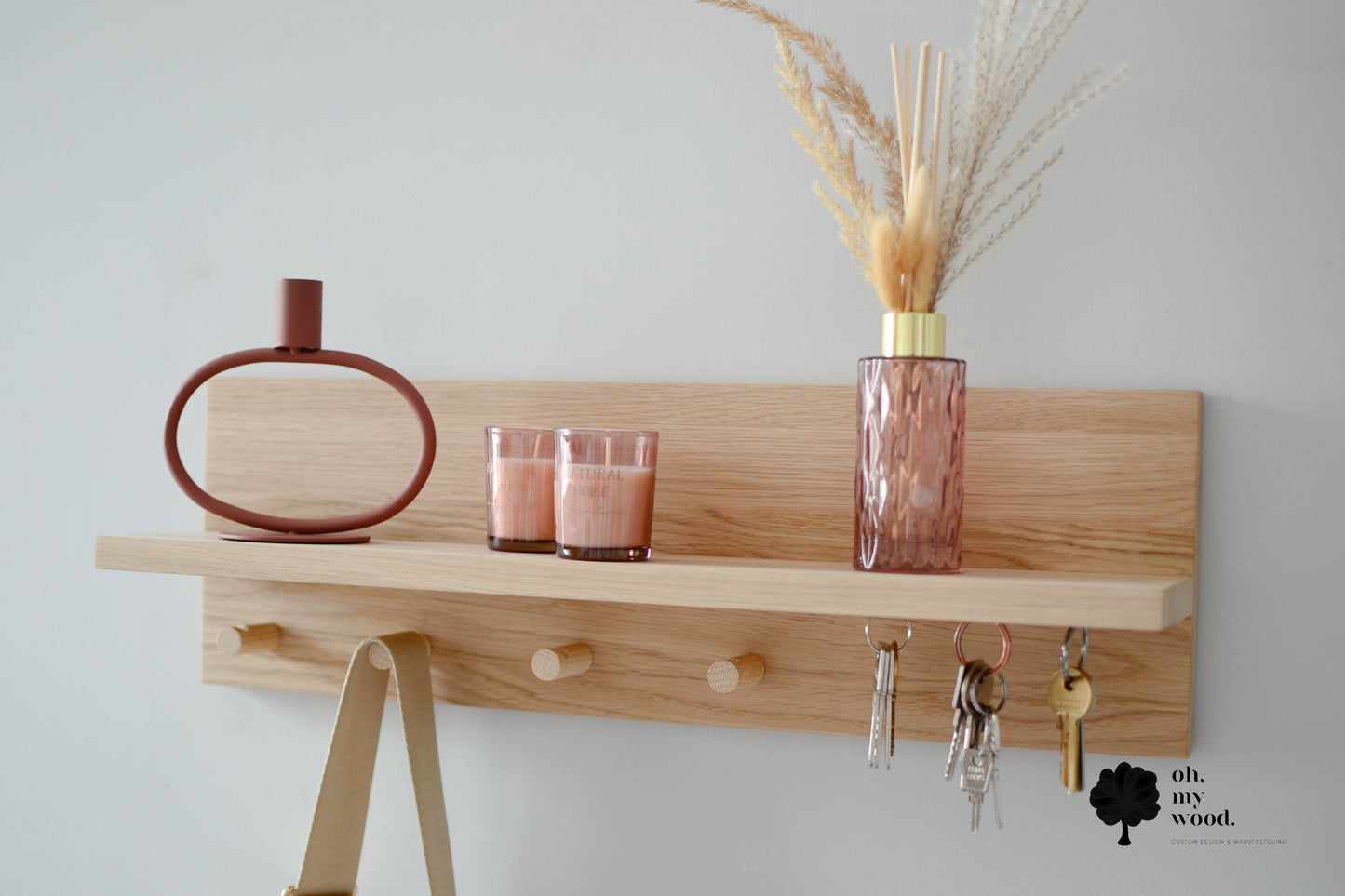 entryway organizer wall